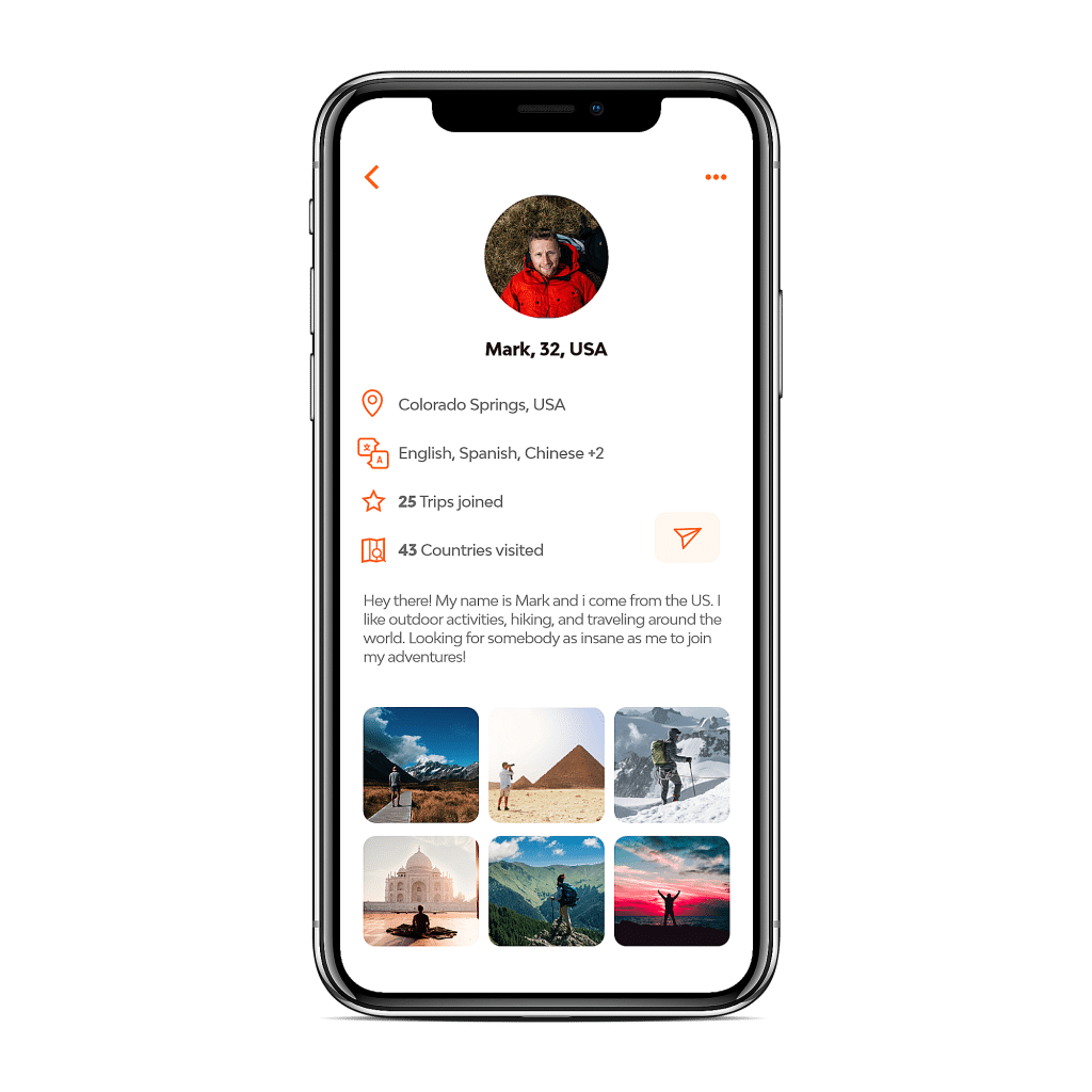 Find travel buddies with the Wander app